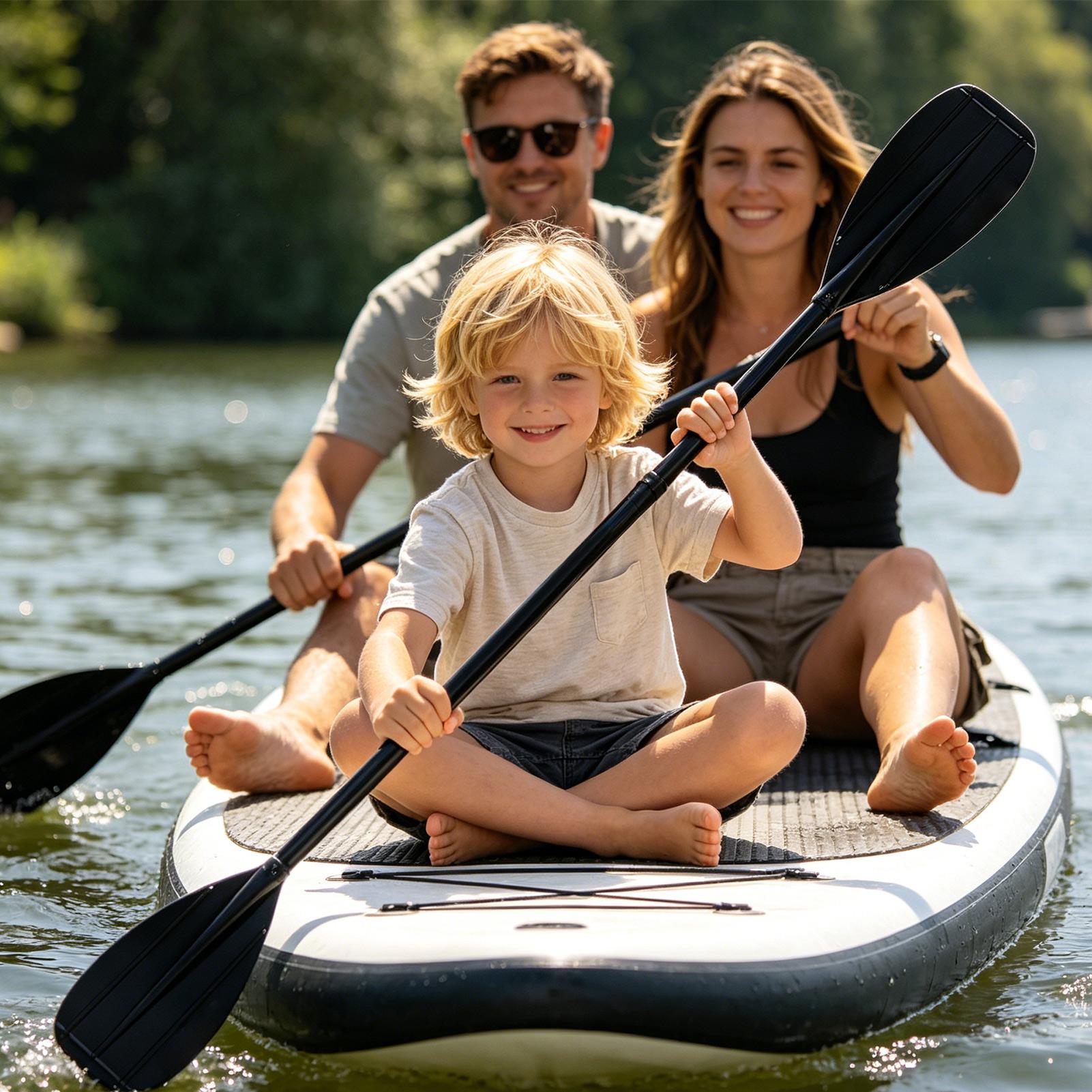 Carbon Fiber Paddle 2 Section  - огляд і ціна Fishing Kayak Paddle
