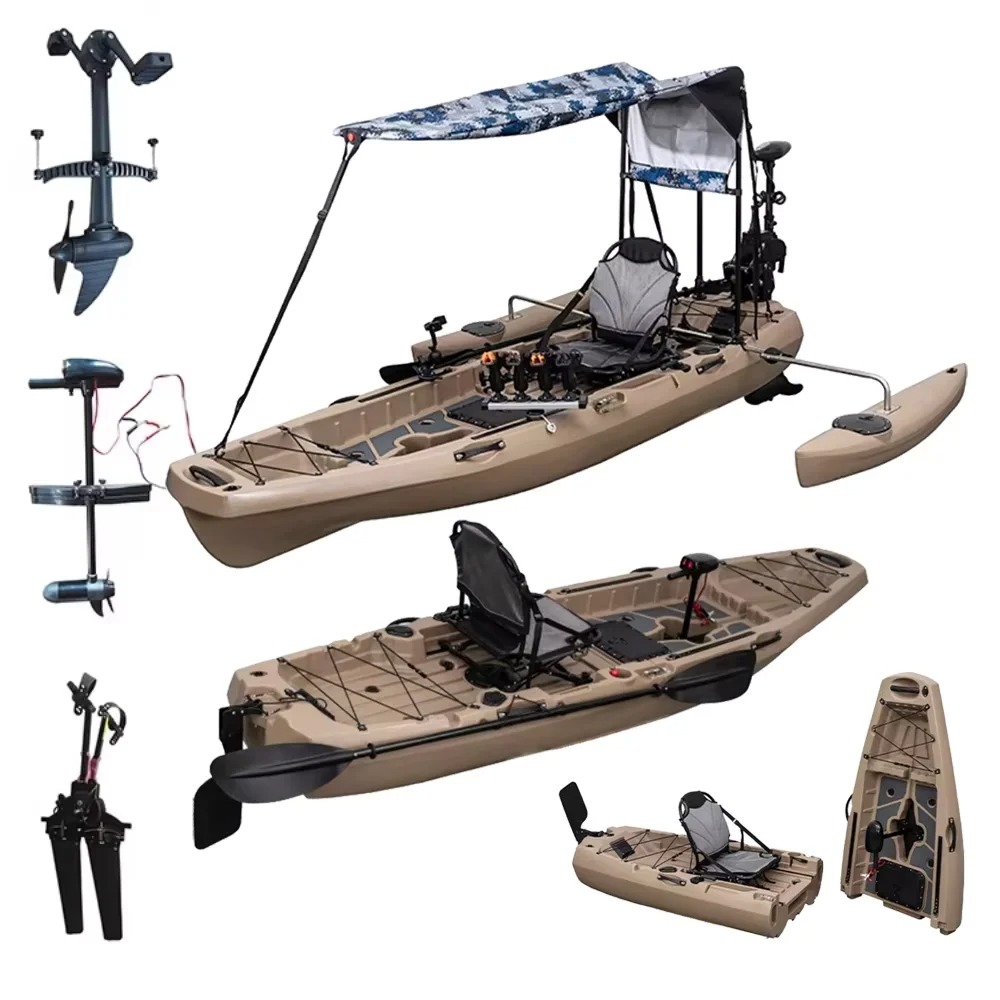 LLDPE Modular Kayak Canoe w/Pe - огляд і ціна Fishing Kayak Seat