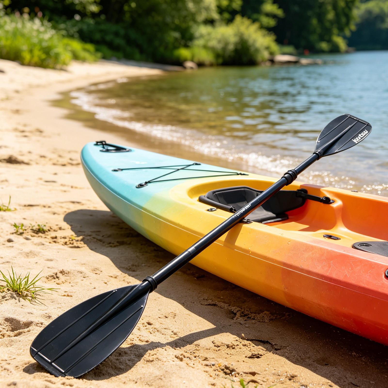2-Section Carbon Fiber Kayak P - огляд і ціна Fishing Kayak Paddle